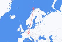 Loty z miasta Tromsø do miasta Memmingen