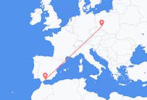 Flights from Málaga in Spain to Wrocław in Poland