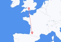 Loty z miasta Pau, Pyrénées-Atlantiques do miasta Bournemouth