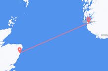 Flyg från Stavanger till Aberdeen