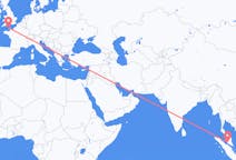 Flyreiser fra Kuala Lumpur, til Alderney