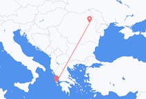 Flights from Bacau to Kefallinia