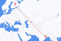 Flights from Bhubaneswar, India to Joensuu, Finland