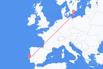 Fly fra Bornholm til Lisboa