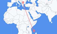 Flyreiser fra Mamoudzou, Frankrike til Thessaloniki, Hellas