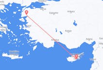 Flyrejser fra Edremit til Larnaca