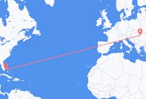 Flyreiser fra Bimini, Bahamas til Cluj Napoca, Romania