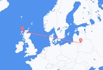 Flyg från Stornoway till Vilnius