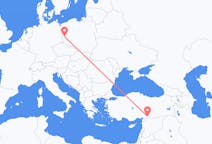 Flights from Zielona Góra, Poland to Gaziantep, Turkey