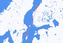 Flyg från Karleby till Visby