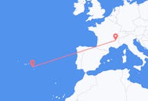 Vols de Grenoble, France pour Ponta Delgada, portugal