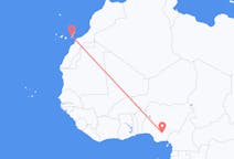 Voli dalla città di Enugu per Fuerteventura