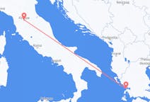 Flyg från Florens, Italien till Preveza, Grekland