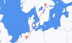 Flyreiser fra Münster, Tyskland til Örebro, Sverige