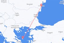 Vols depuis la ville de Constanța vers la ville de Skyros