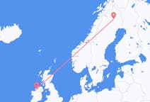 Flights from Donegal, Ireland to Gällivare, Sweden