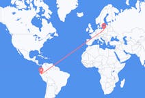 Flyrejser fra Jaen (Peru), Peru til Bydgoszcz, Polen
