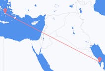 Flights from Bahrain Island to Naxos