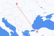 Fly fra Kraków til Eskişehir