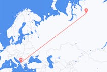 ตั๋วเครื่องบินจากเมืองNorilskไปยังเมืองติรานา