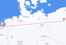 Vluchten van Bydgoszcz, Polen naar Amsterdam, Nederland