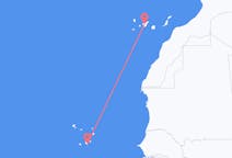 Flights from Praia in Cape Verde to Tenerife in Spain