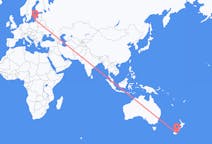 Flights from Dunedin, New Zealand to Palanga, Lithuania