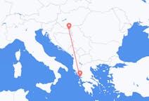 出发地 希腊出发地 普雷韋扎目的地 克罗地亚奧西耶克的航班
