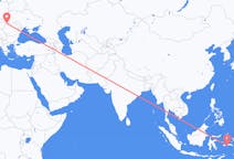 出发地 印度尼西亚安汶 (马鲁古)目的地 罗马尼亚薩圖馬雷的航班