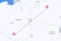 Flyreiser fra Minsk, Hviterussland til Kraków, Polen