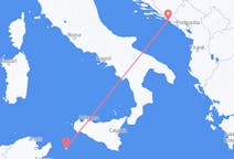 Vols depuis la ville de Dubrovnik vers la ville de Pantelleria