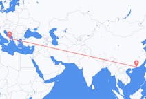 Flyreiser fra Shenzhen, til Bari