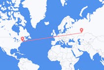 Flights from Boston, the United States to Ufa, Russia
