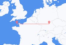 Flyreiser fra Saint Peter Port, Guernsey til Nürnberg, Tyskland