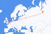 Flights from Noyabrsk, Russia to London, the United Kingdom