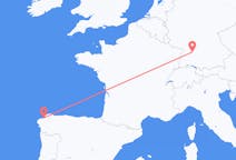 Flyrejser fra Stuttgart, Tyskland til La Coruña, Spanien