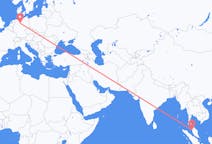 Flights from Penang, Malaysia to Hanover, Germany