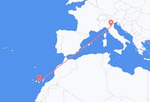 Flights from Las Palmas, Spain to Bologna, Italy