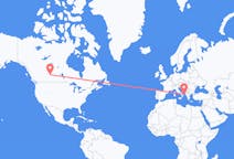 Flyreiser fra Lloydminster, Canada til Brindisi, Italia