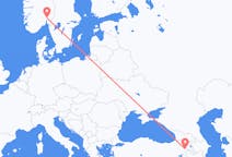 Flyreiser fra Oslo, Norge til Iğdır, Tyrkia