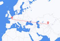 Flyg från Sjymkent, Kazakstan till Paris, Kazakstan