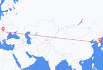 出发地 韩国出发地 陽陽縣目的地 罗马尼亚克卢日纳波卡的航班