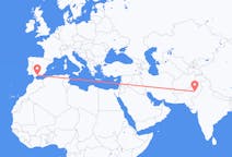 出发地 巴基斯坦出发地 木爾坦目的地 西班牙Malaga的航班