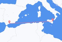 Flyreiser fra Catania, til Malaga