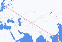 フィリピンのから アンヘレス、フィンランドのへ トゥルクフライト