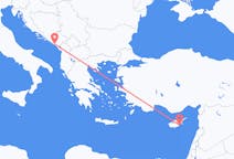Flights from Larnaca, Cyprus to Tivat, Montenegro