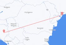 Vluchten van Odessa, Oekraïne naar Sarajevo, Bosnië en Herzegovina