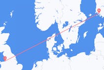 Flights from Liverpool, England to Turku, Finland