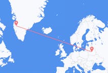 Flights from Minsk, Belarus to Kangerlussuaq, Greenland