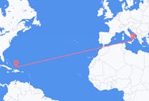 Flights from Cockburn Town, Turks & Caicos Islands to Lamezia Terme, Italy
